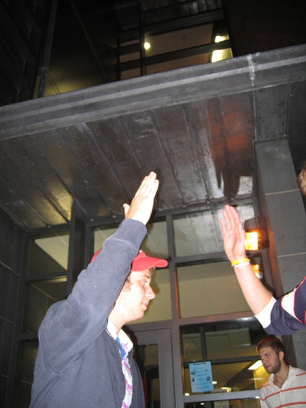 Second weekend 056 High five!